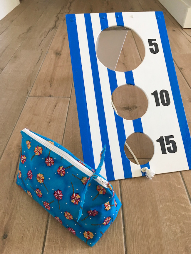 Pieced Pastimes Handmade Beanbag Toss Game