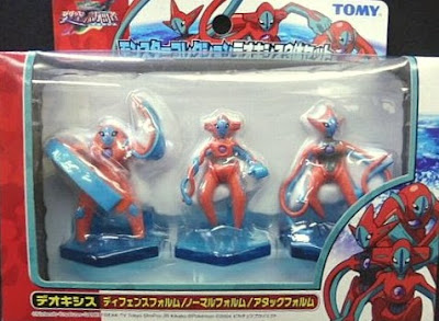 Deoxys figures set normal attack defense form Tomy Monster Collection