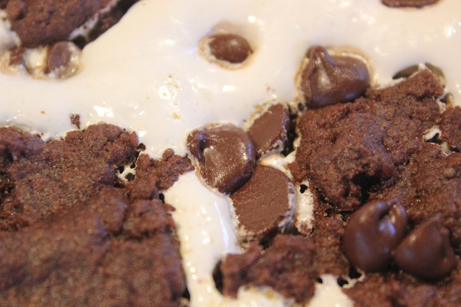 Wife and Mom Under Construction Chocolate Peanut Butter Mallow Bars