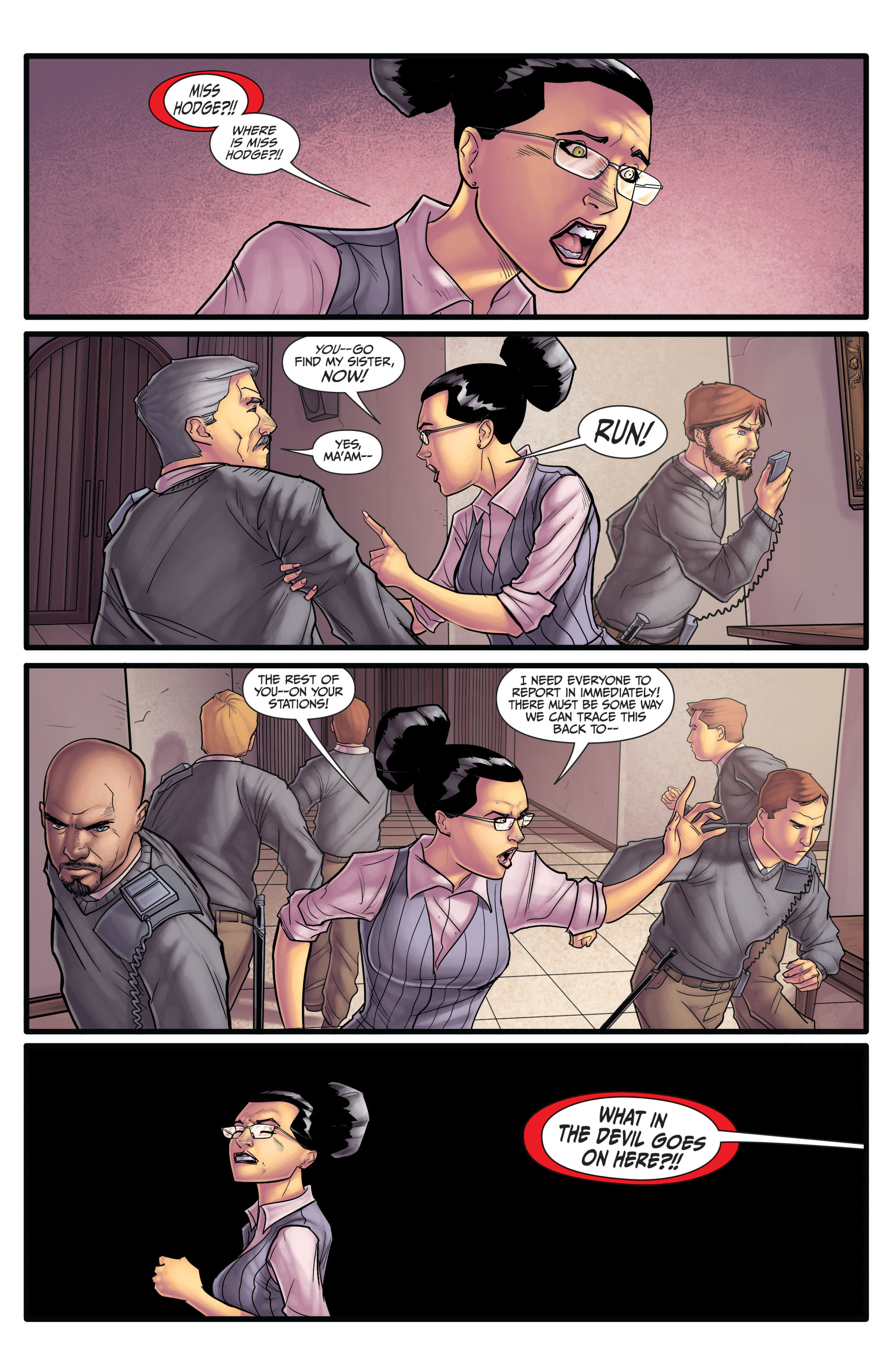 Read online Morning Glories comic -  Issue #14 - 32