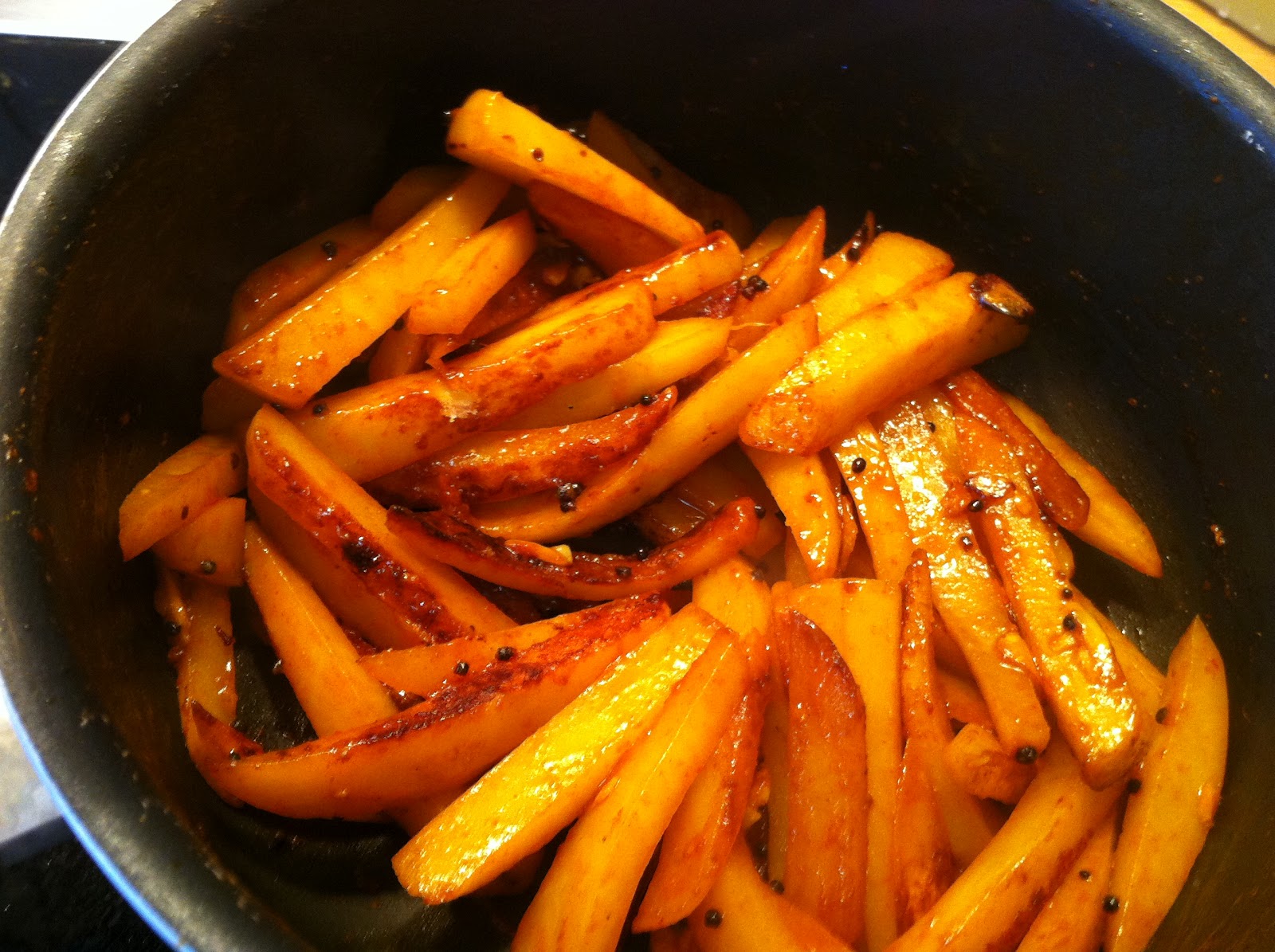Beginners Kitchen Potato finger chips