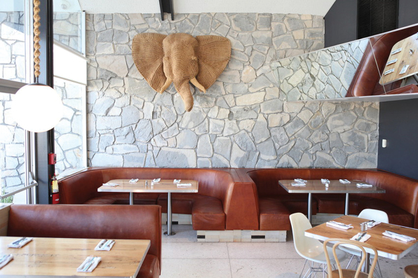 The King's Highway Diner at The Ace Hotel and Swim Club banquet seating