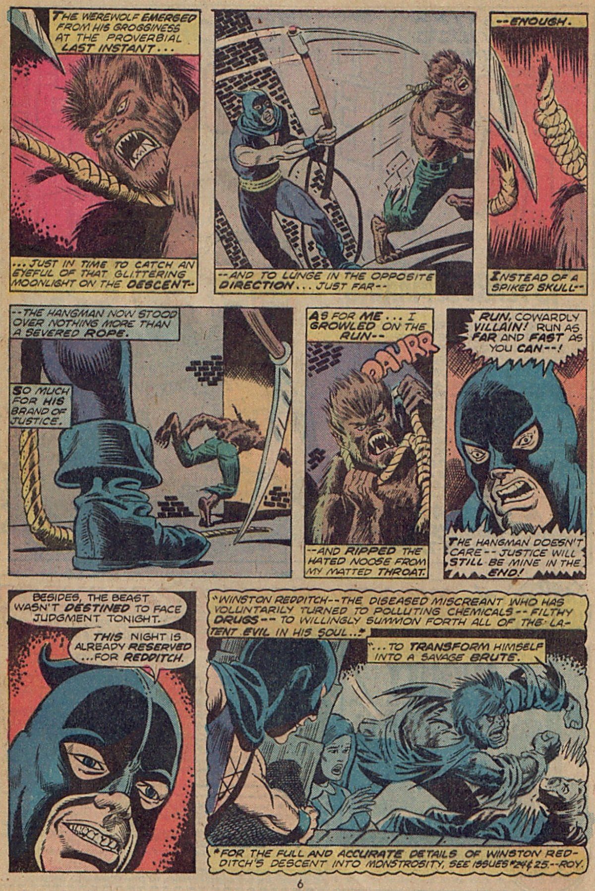 Read online Werewolf by Night (1972) comic -  Issue #26 - 6