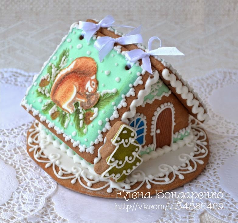Пряничное волшебство Елены Бондаренко: Домики