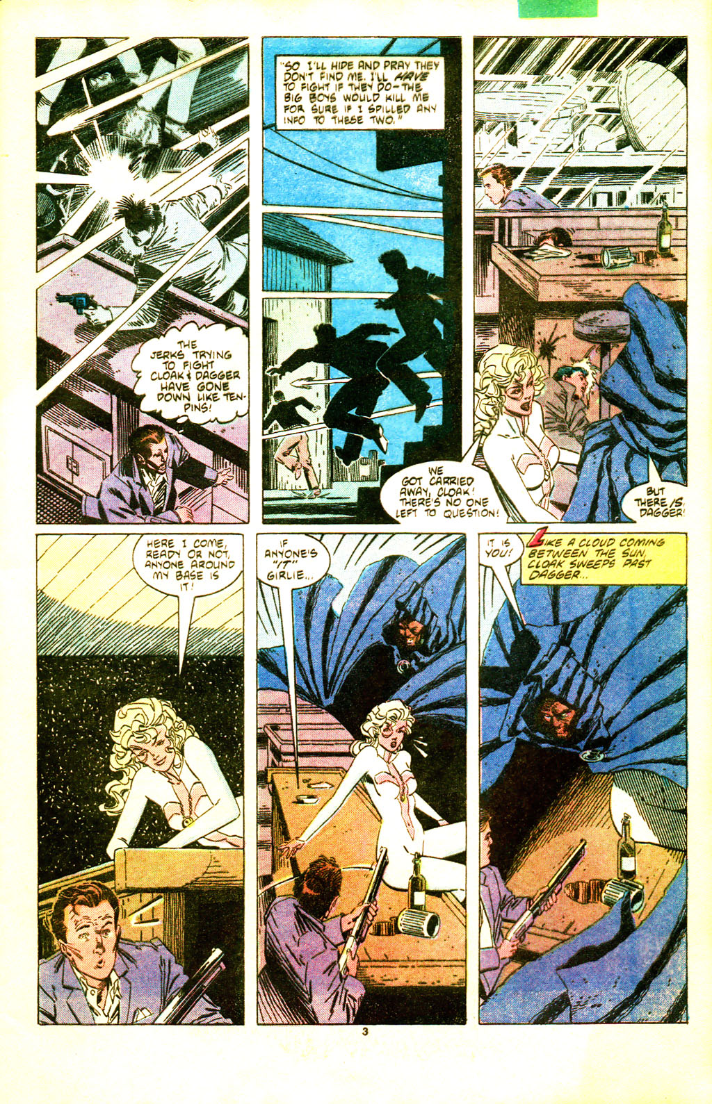 Read online Cloak and Dagger (1985) comic -  Issue #5 - 4