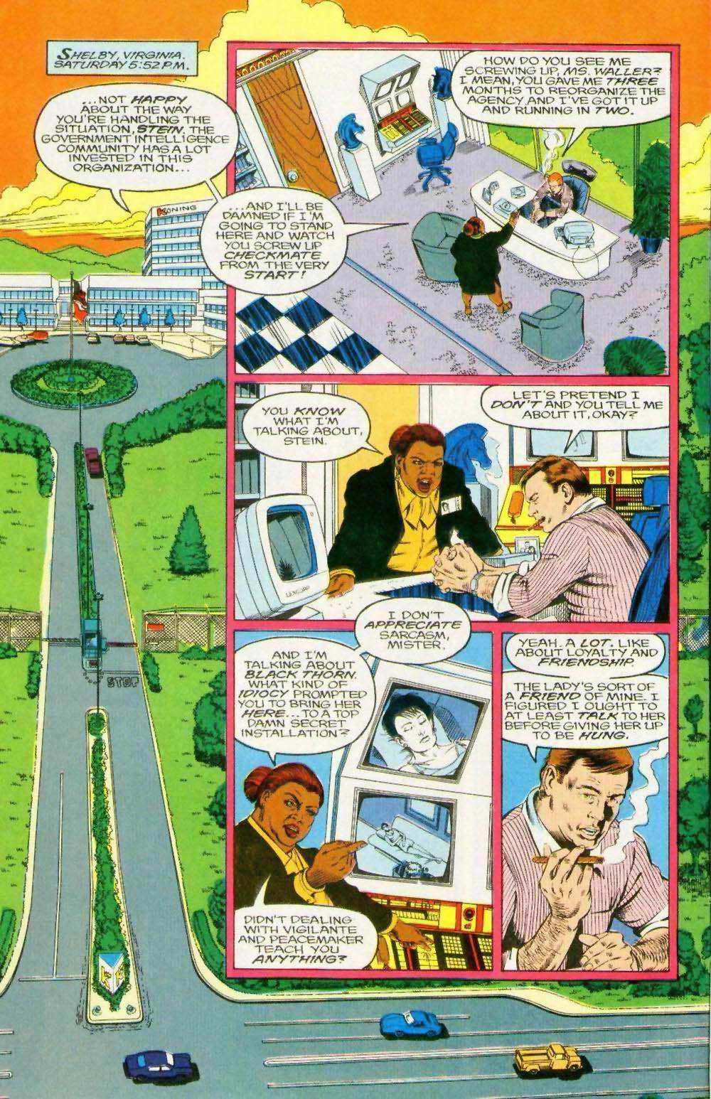 Read online Checkmate (1988) comic -  Issue #1 - 7