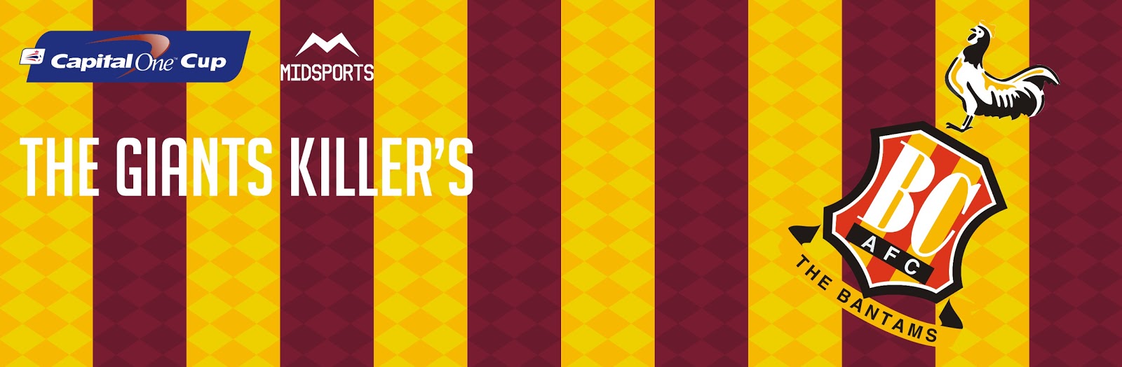 Midsports Design by Gui Milani: Bradford City A.F.C.