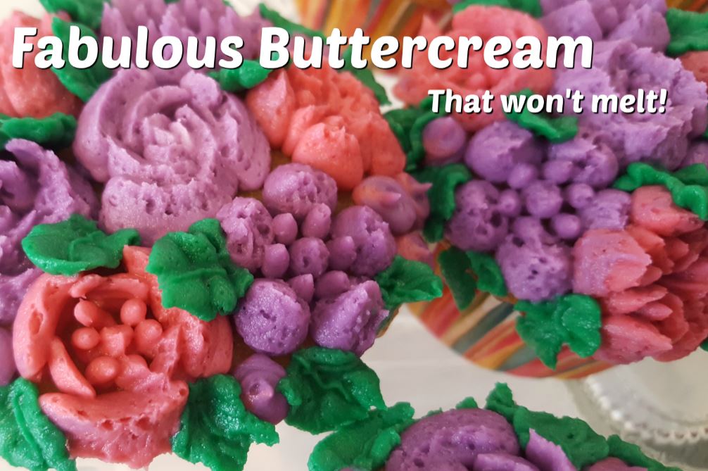 Through My Front Window Fabulous Buttercream That won't melt!