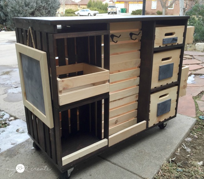Kitchen Island with Pantry Storage My Love 2 Create