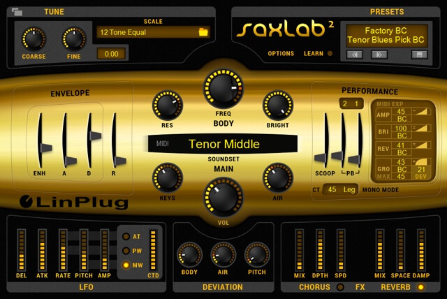 LinPlug - SaxLab v2.2.1 Full version LinPlug - SaxLab v2.2.1 Full version