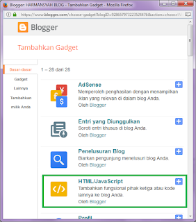 Gadget - Membuat Tab View Dengan CSS dan HTML di Blogger