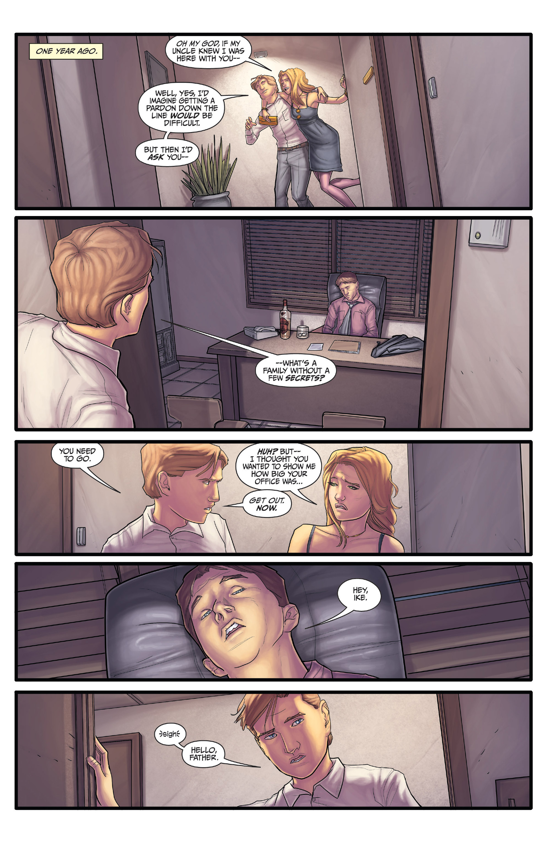 Read online Morning Glories comic -  Issue #24 - 34