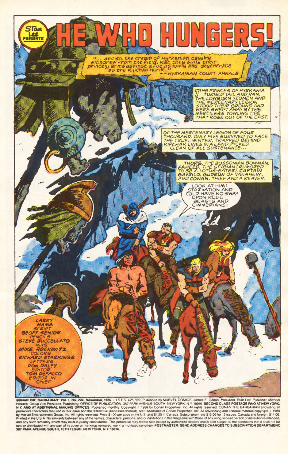 Read online Conan the Barbarian (1970) comic -  Issue #224 - 2