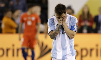 Messi Umum Bersara, Malu Kalah Kepada Chile