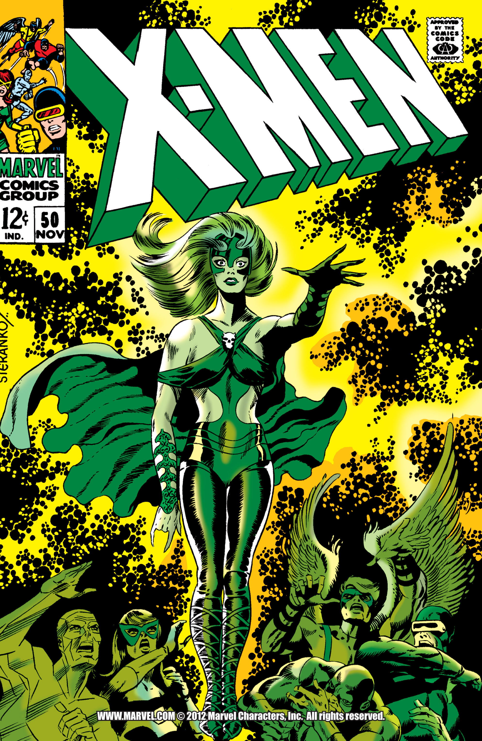 Read online Uncanny X-Men (1963) comic -  Issue #50 - 1