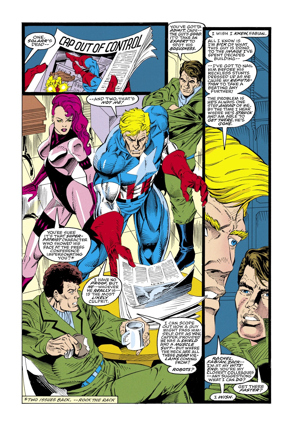 Read online Captain America (1968) comic - Issue #427 - 3
