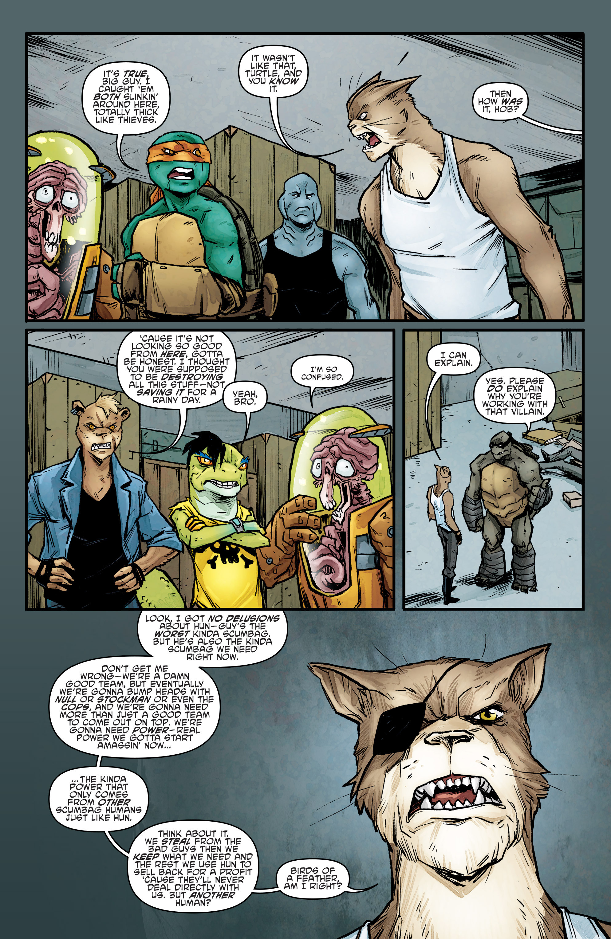 Read online Teenage Mutant Ninja Turtles (2011) comic -  Issue #54 - 17