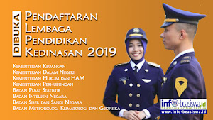 Pendaftaran Lembaga Pendidikan Kedinasan 2019 Sudah Dibuka Pendaftaran Lembaga Pendidikan Kedinasan 2019 Sudah Dibuka