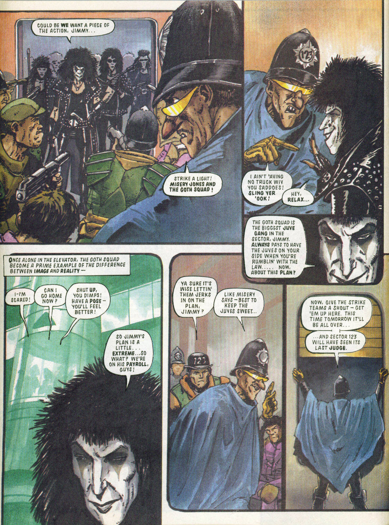 Read online Judge Dredd: The Complete Case Files comic -  Issue # TPB 17 (Part 2) - 123
