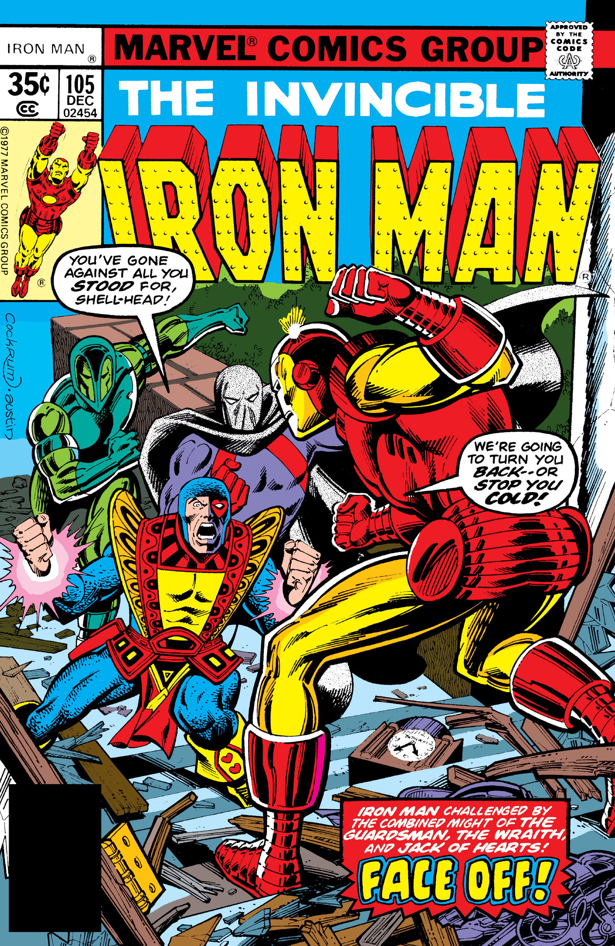 Read online Iron Man (1968) comic -  Issue #105 - 1