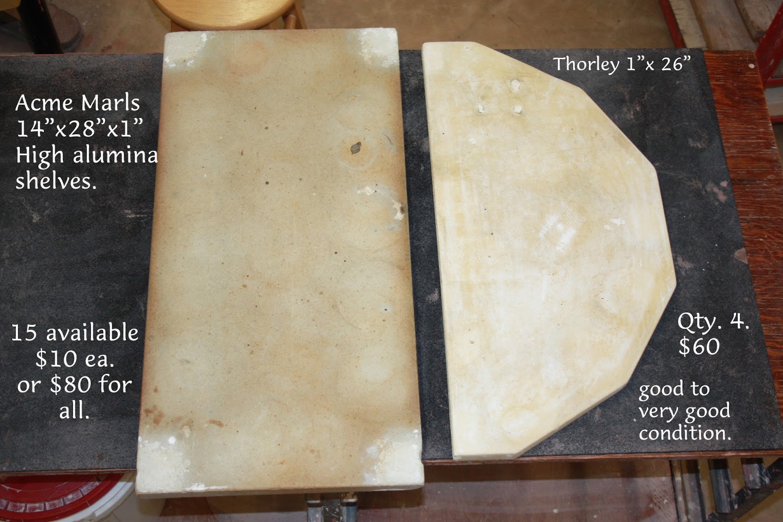 Clay Club Kiln shelves for sale in Seagrove, North Carolina