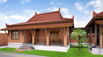 Desain rumah Jawa sederhana