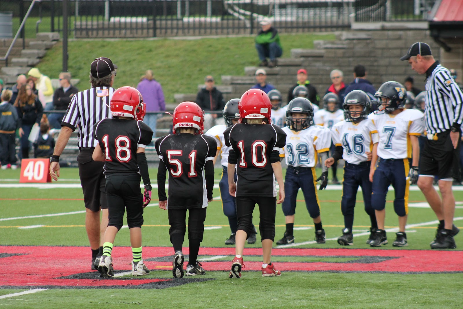 Penfield Youth Football & Cheer 2012 Black C Hosting Victor