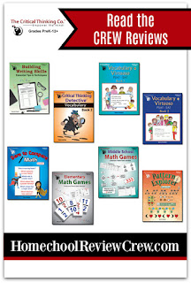 Critical Thinking, Math, Vocabulary & Writing Skills {The Critical Thinking Co. Reviews}