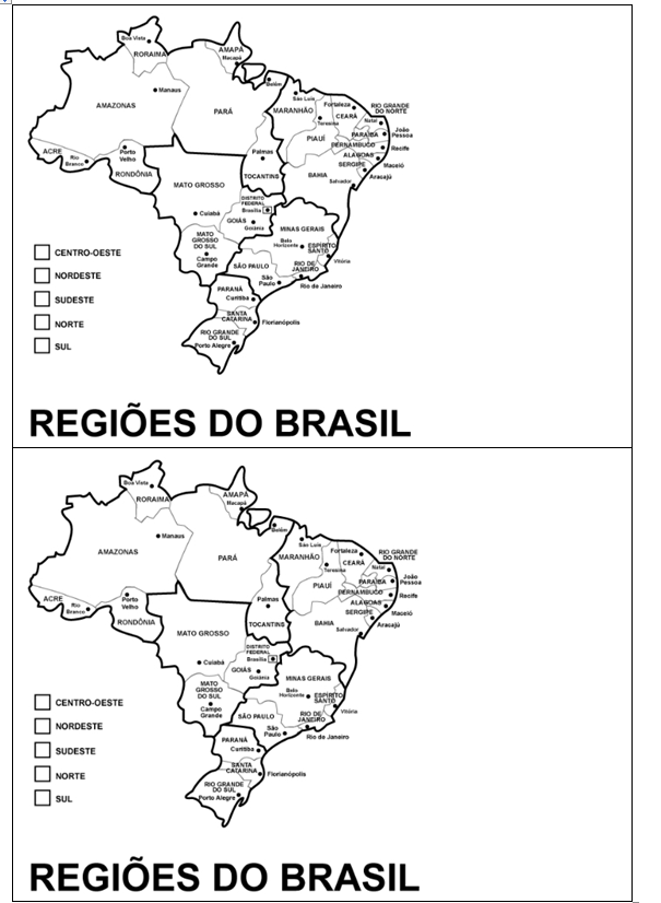 Portal Escola 170 Atividades De Geografia 4 Ano Fundamental Exercicios Imagens Para Imprimir