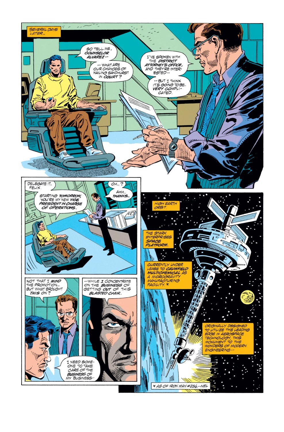 Read online Iron Man (1968) comic -  Issue #293 - 22