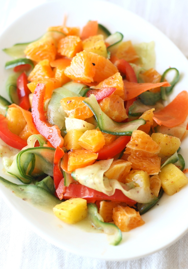 Sweet Orange & Pineapple Salad