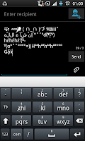 Tampilan font android by mzteguh