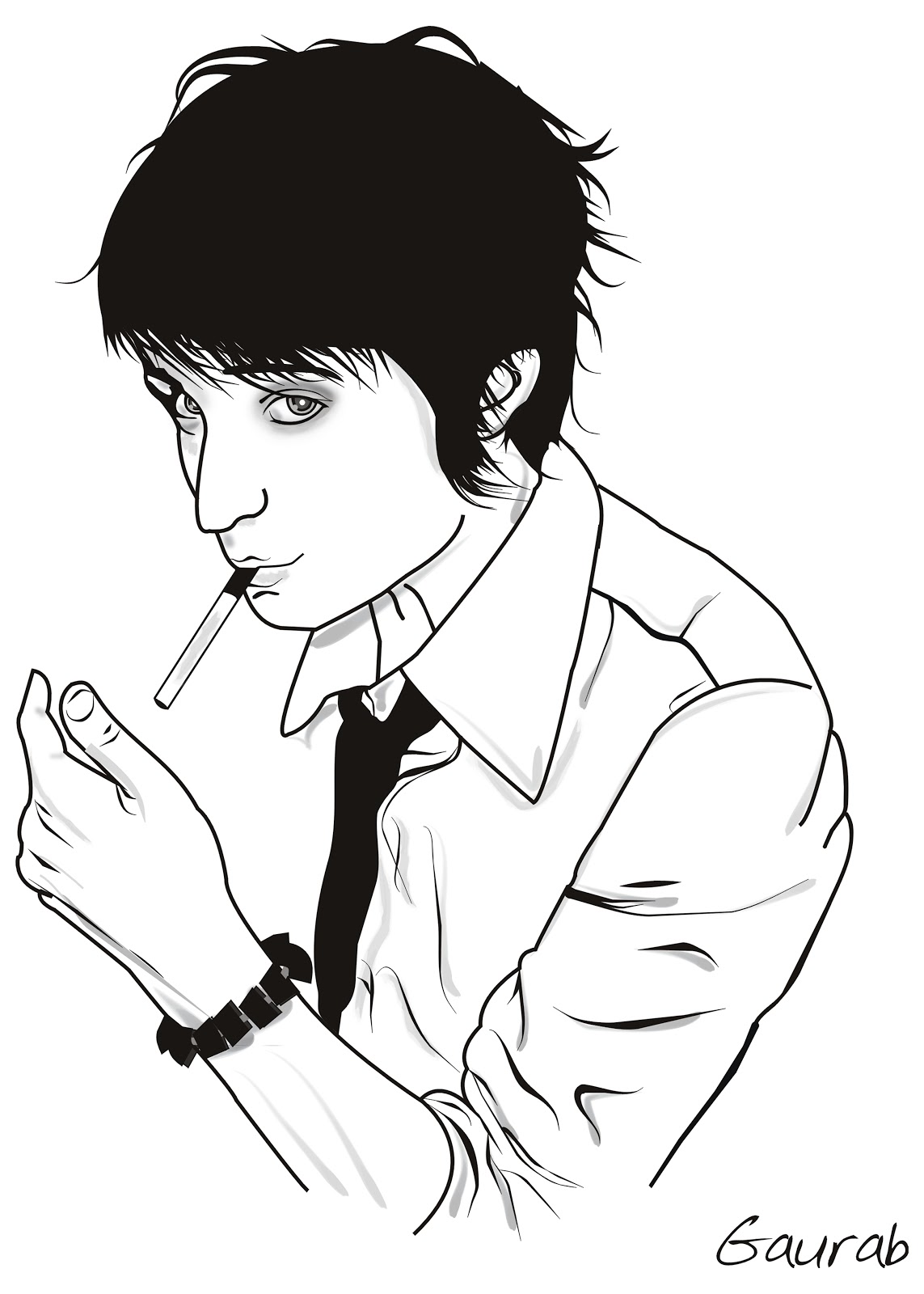 Gaurab&rsquo;s Virtual Mind: VECTOR art (COREL DRAW)