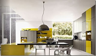 Decorar con amarillo y gris - Colores en Casa