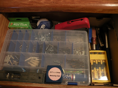 Tool drawer organization