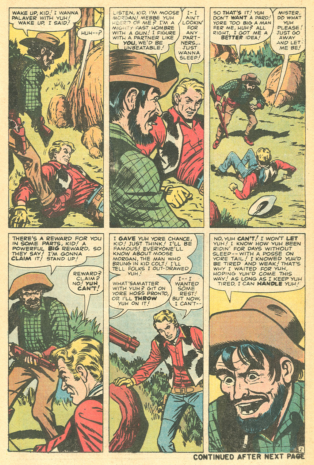 Read online Kid Colt Outlaw comic -  Issue #152 - 21