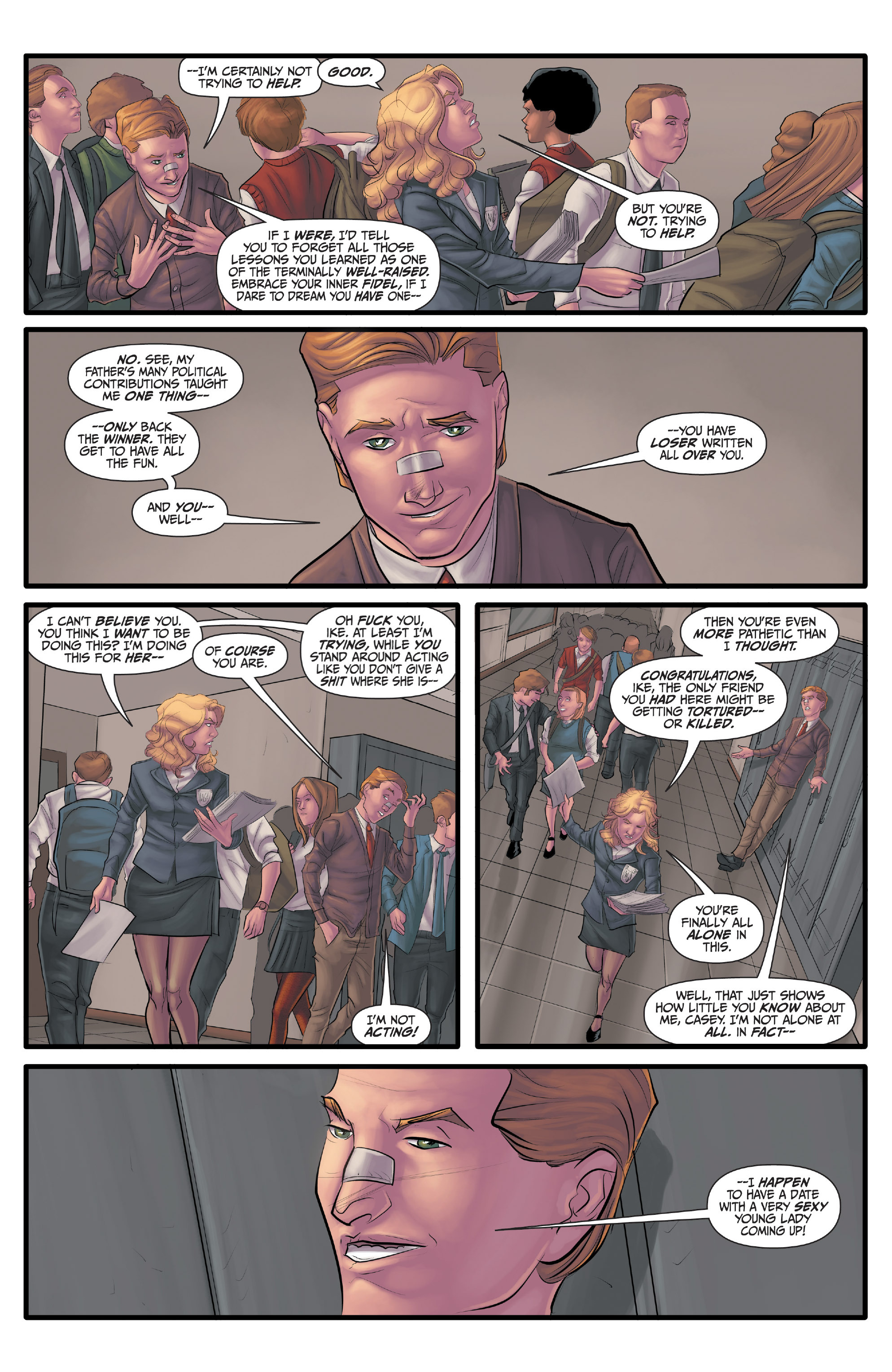 Read online Morning Glories comic -  Issue #43 - 7