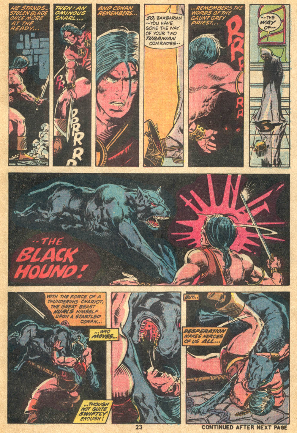 Read online Conan the Barbarian (1970) comic -  Issue #20 - 16