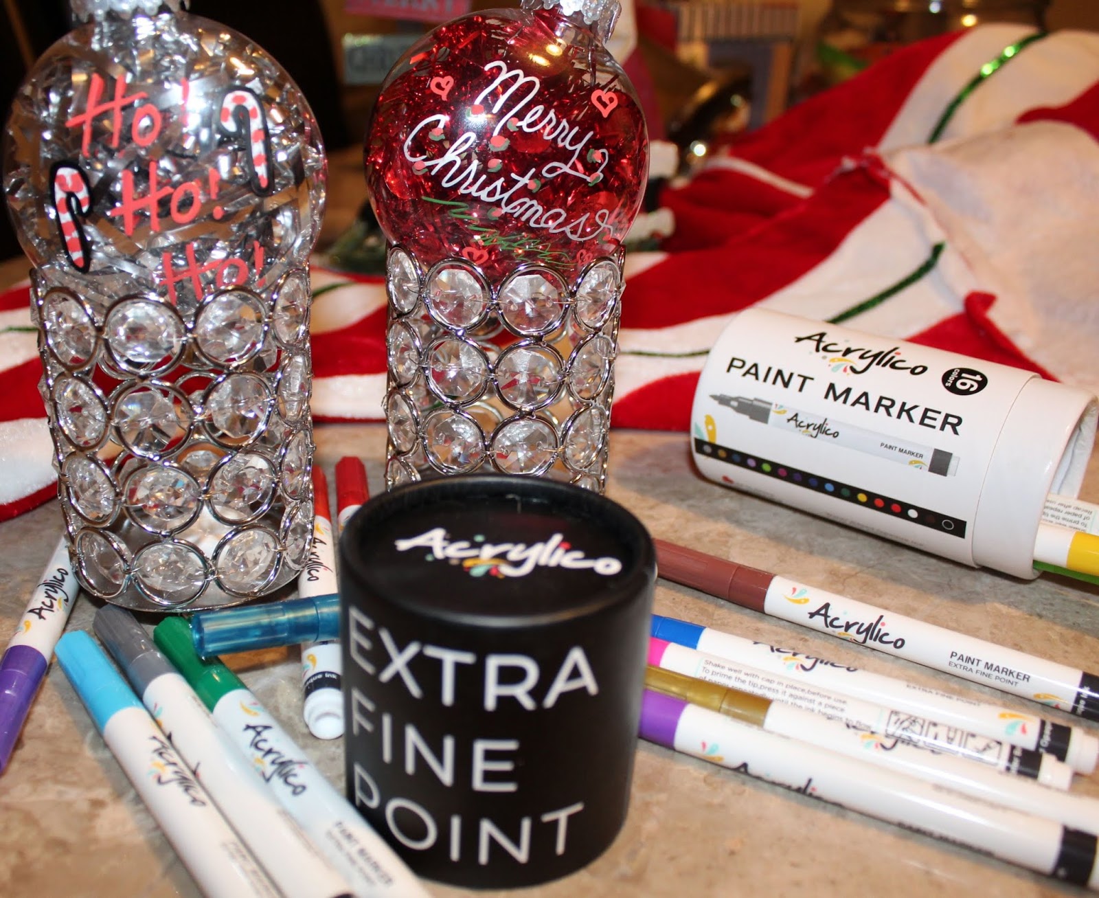 Acrylico Paint Markers perfect for crafts, make pretty ornaments as gifts | Views and More