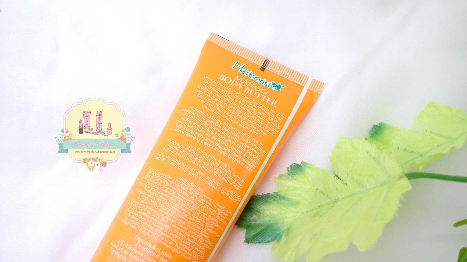 Herborist Body Butter Banana, Matcha dan Mango Review Venny Firstyani