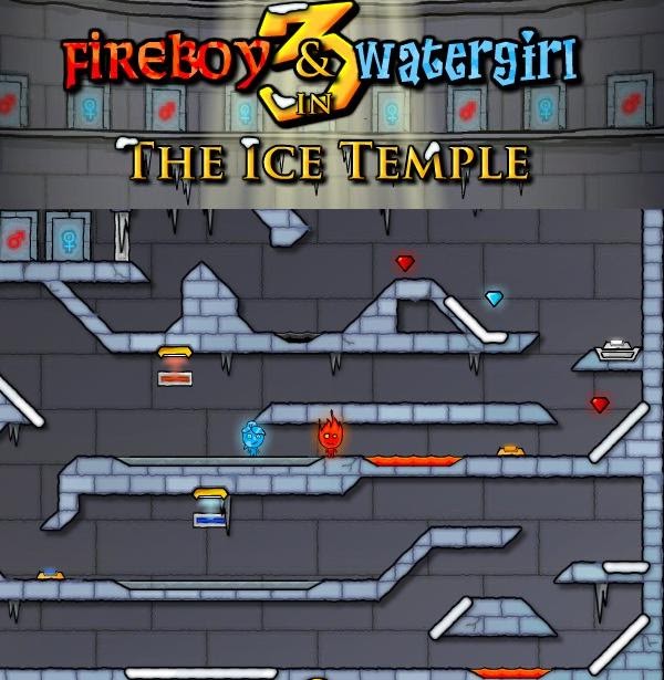 Fireboy and watergirl 3 in the ice temple is another addition to the awesom...