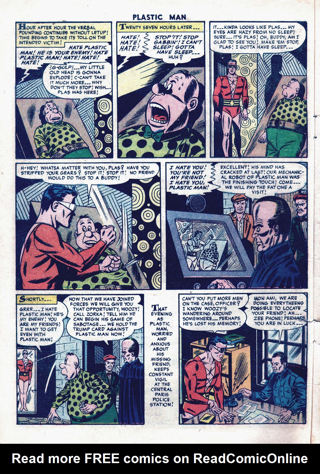 Read online Plastic Man (1943) comic -  Issue #49 - 8