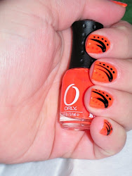 nails short nail designs easy orange fingernails manicure
