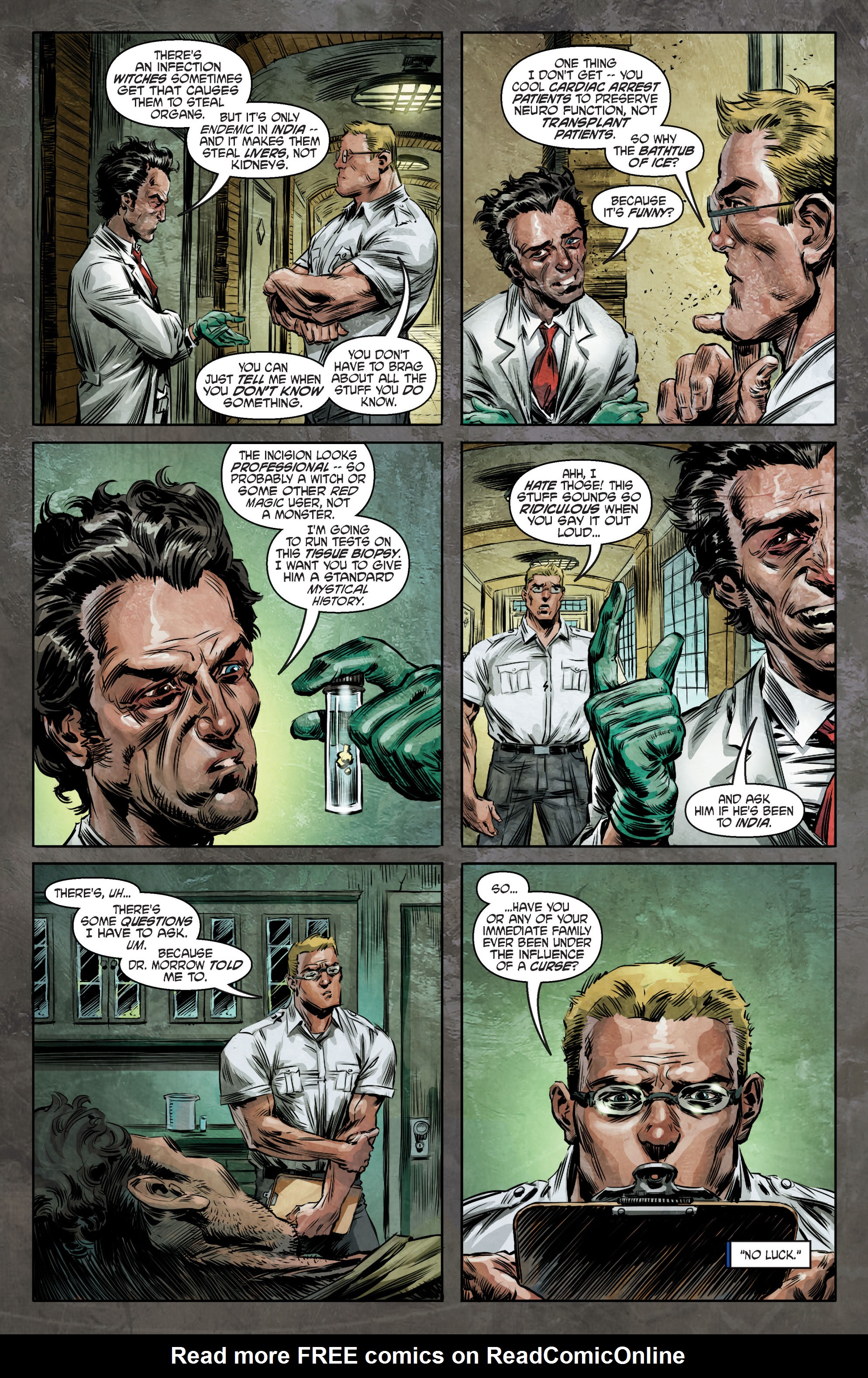Read online Witch Doctor: The Resuscitation comic -  Issue # Full - 10