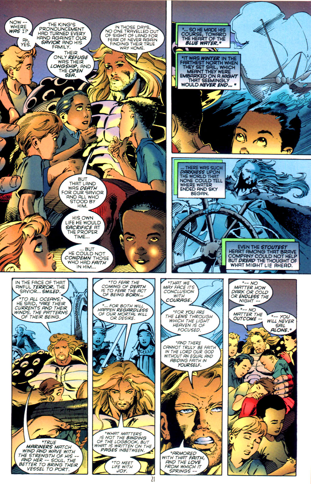 Read online Sovereign Seven comic -  Issue #16 - 21