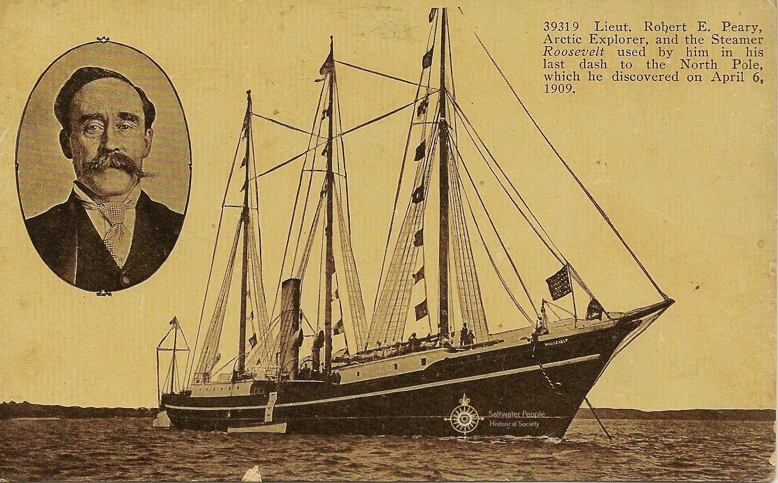 Saltwater People Log The Steamer ROOSEVELT by Captain Ed Shields