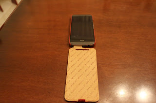 Foto 3 cover HTC One M9 StilGut in pelle cognac