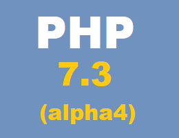 Logo PHP 7.3 alpha4 Logo PHP 7.3 alpha4