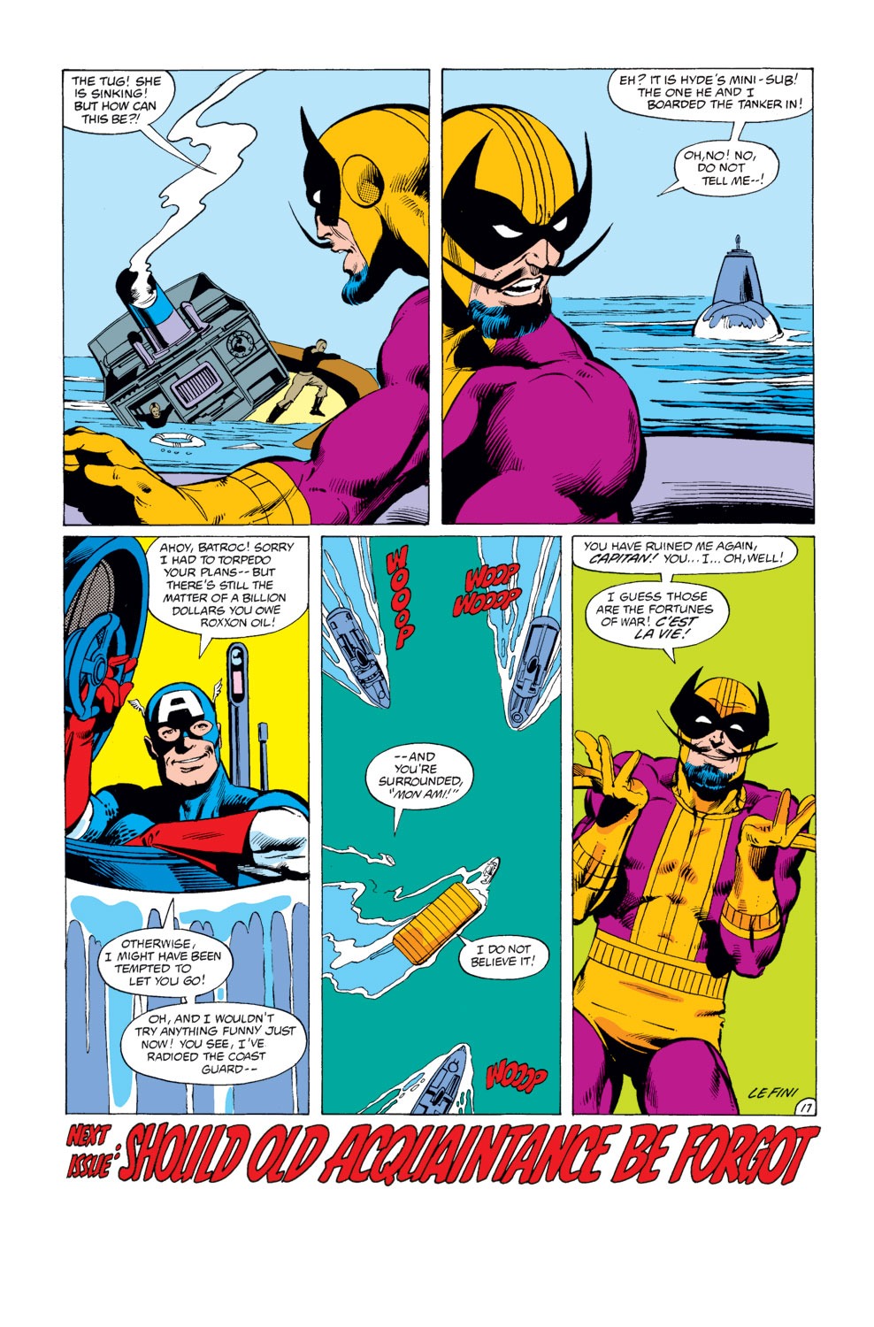 Read online Captain America (1968) comic -  Issue #252 - 17
