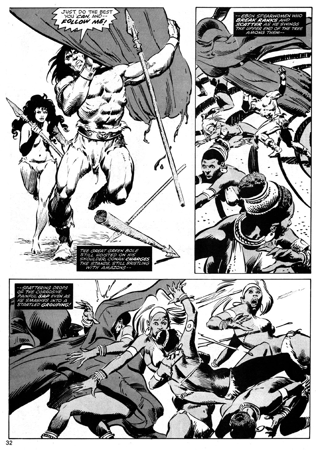Read online The Savage Sword Of Conan comic -  Issue #42 - 32